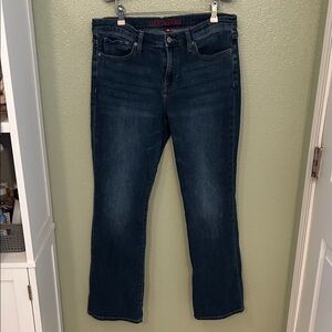 Lucky Brand Mid-Rise Sweet Boot Dark Indigo Bootcut Flare Leg Jeans
